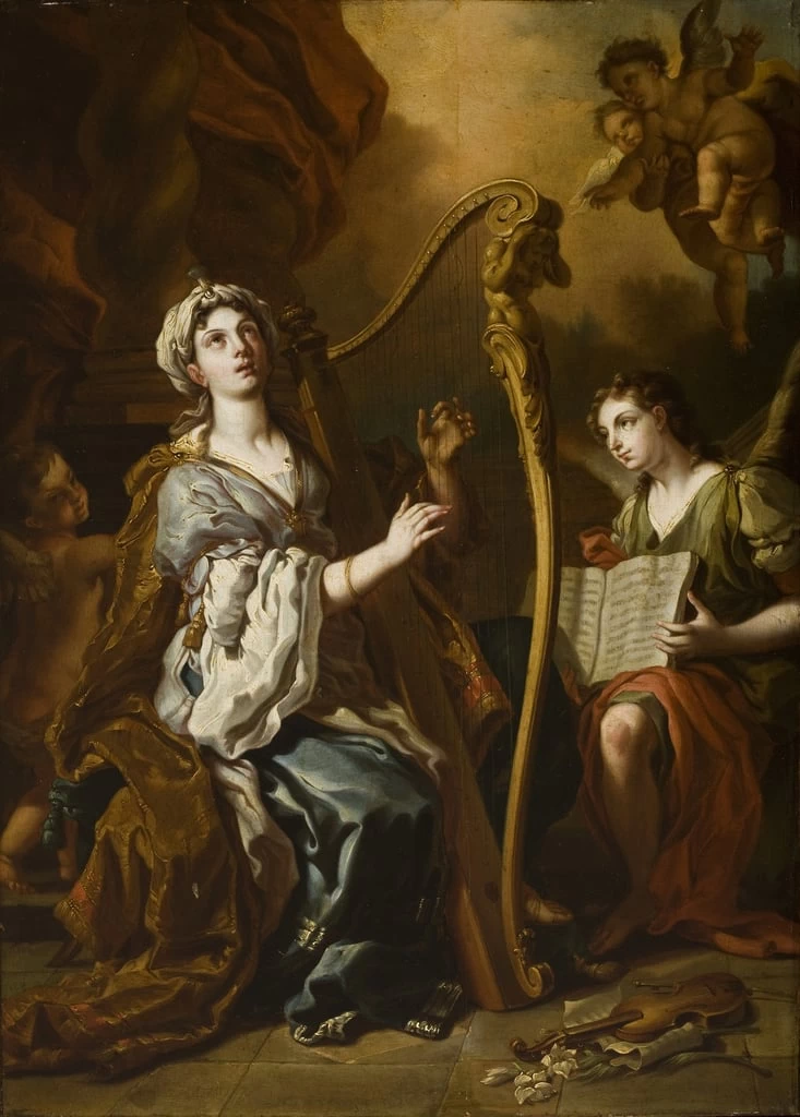 Santa Cecilia - Allen Memorial Art Museum, Oberlin College, Ohio
